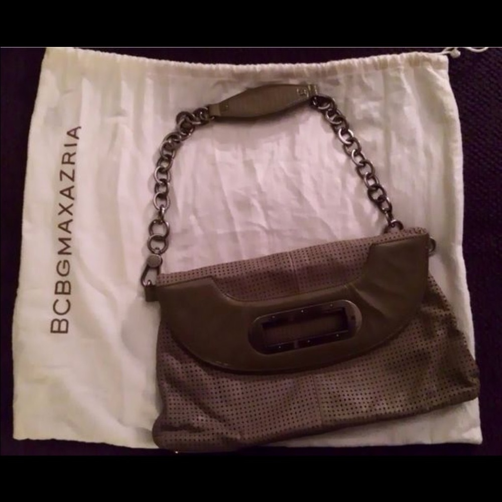 BCBG Max Azria Shoulder/Fold Over Clutch Bag