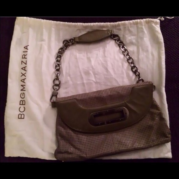 BCBG Max Azria Shoulder/Fold Over Clutch Bag - Picture 1 of 2