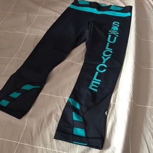 SoulCycle via lululemon workout pants size 4