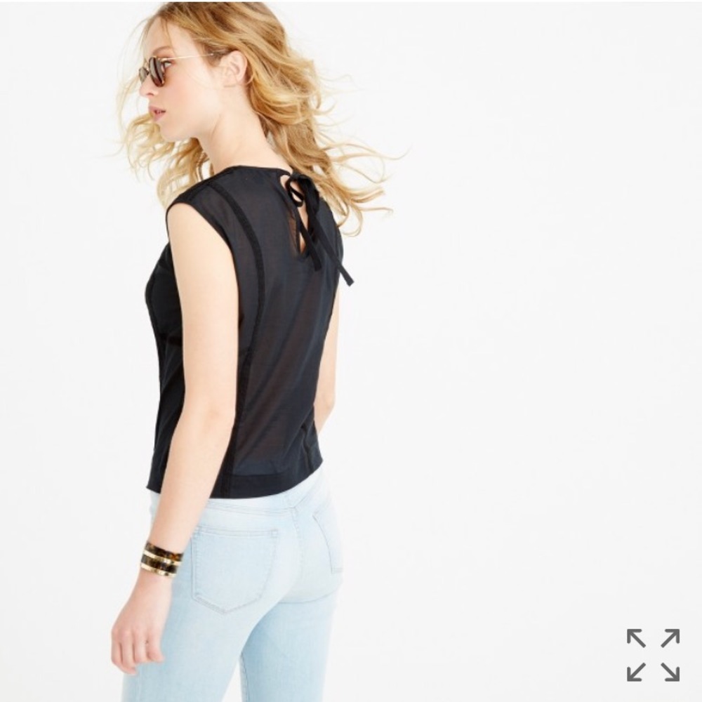 Jcrew cropped shell - Picture 2 of 3