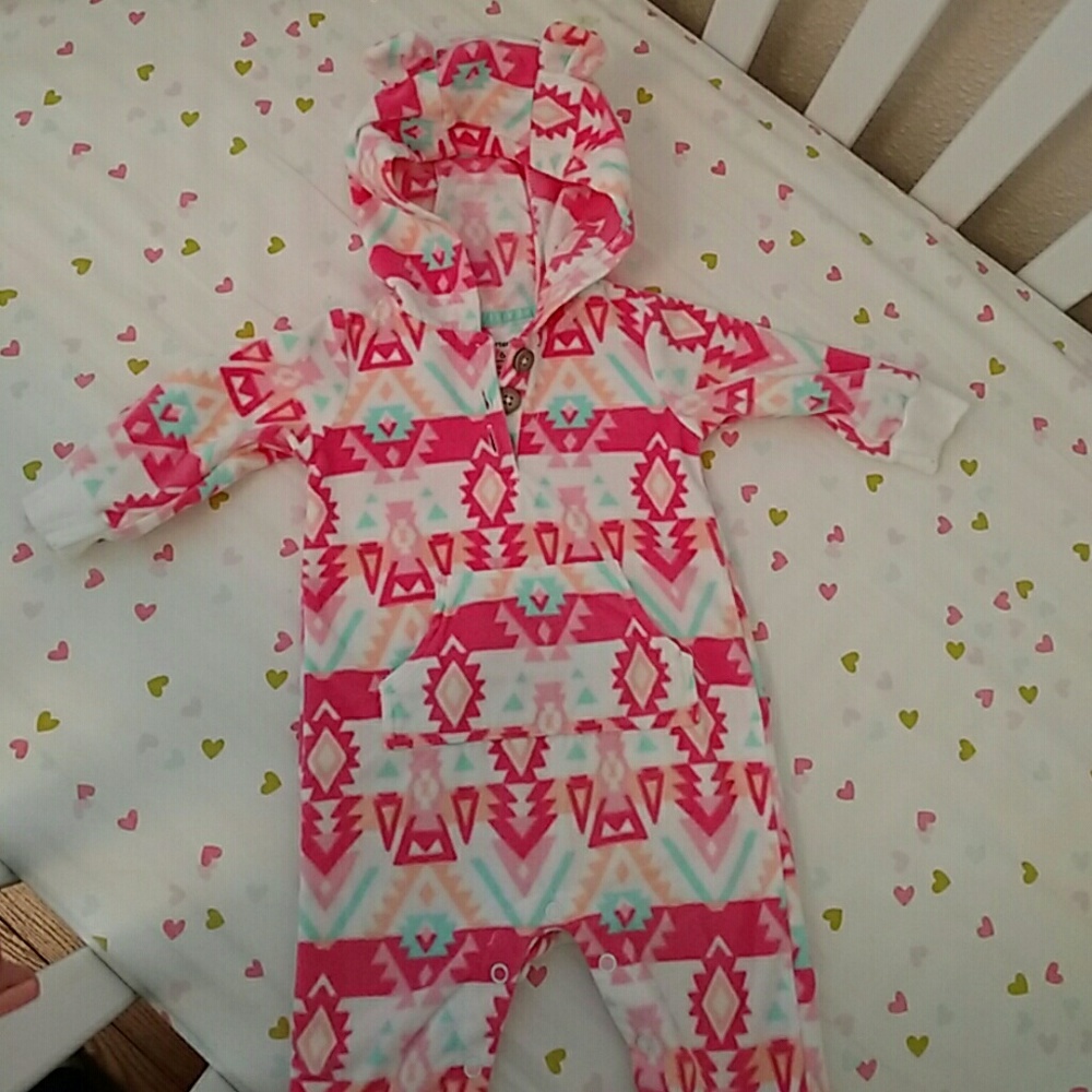 Carter's fleece jumpsuit