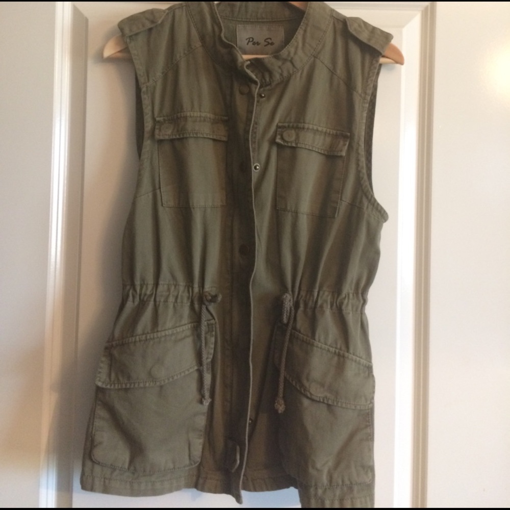 Khaki Green Vest