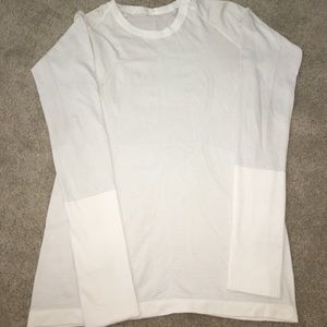 White Lululemon Long Sleeve
