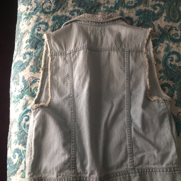 Top/coverup/denim - Picture 3 of 3