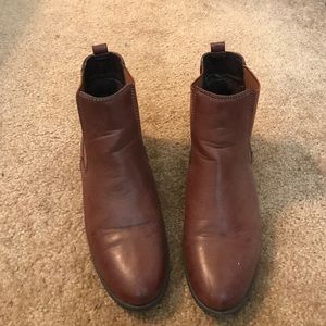 Brown BDG booties
