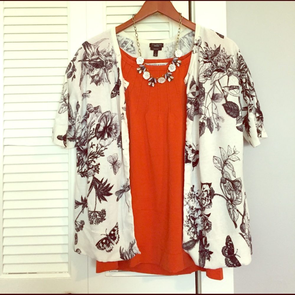 Ballet sleeve cardigan