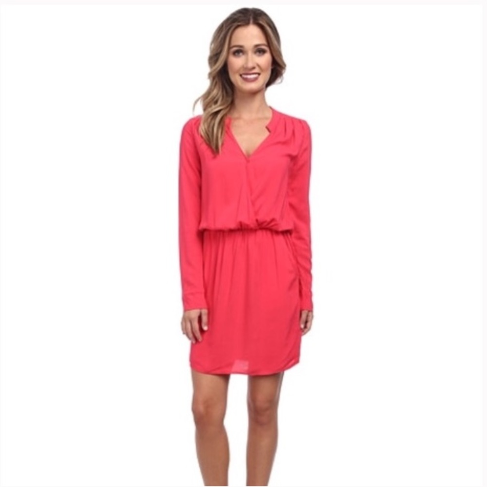 Splendid long sleeve shirt dress