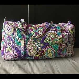 Vera Bradley Large Duffel in Heather