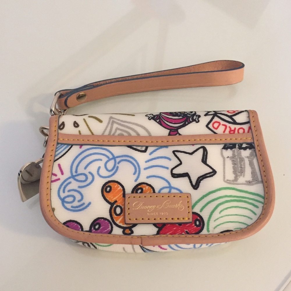 Dooney & Bourke Disney Sketch Wristlet