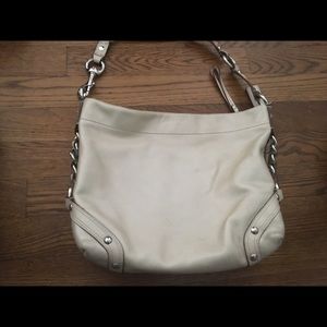 Leather coach purse