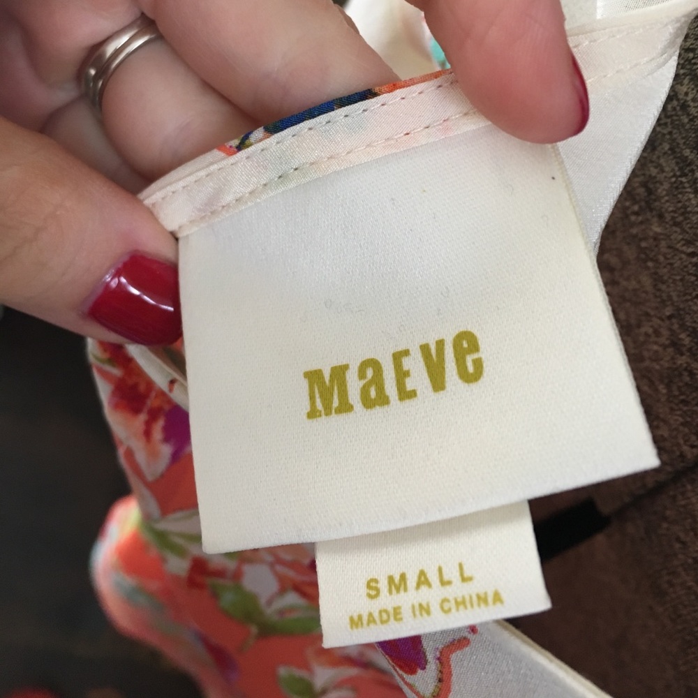 Maeve silk ludovica silk tunic. Size S. - Picture 6 of 6