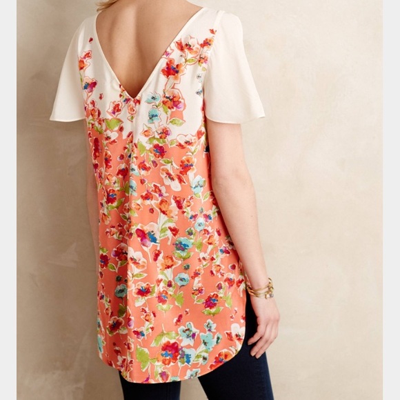 Maeve silk ludovica silk tunic. Size S. - Picture 2 of 6