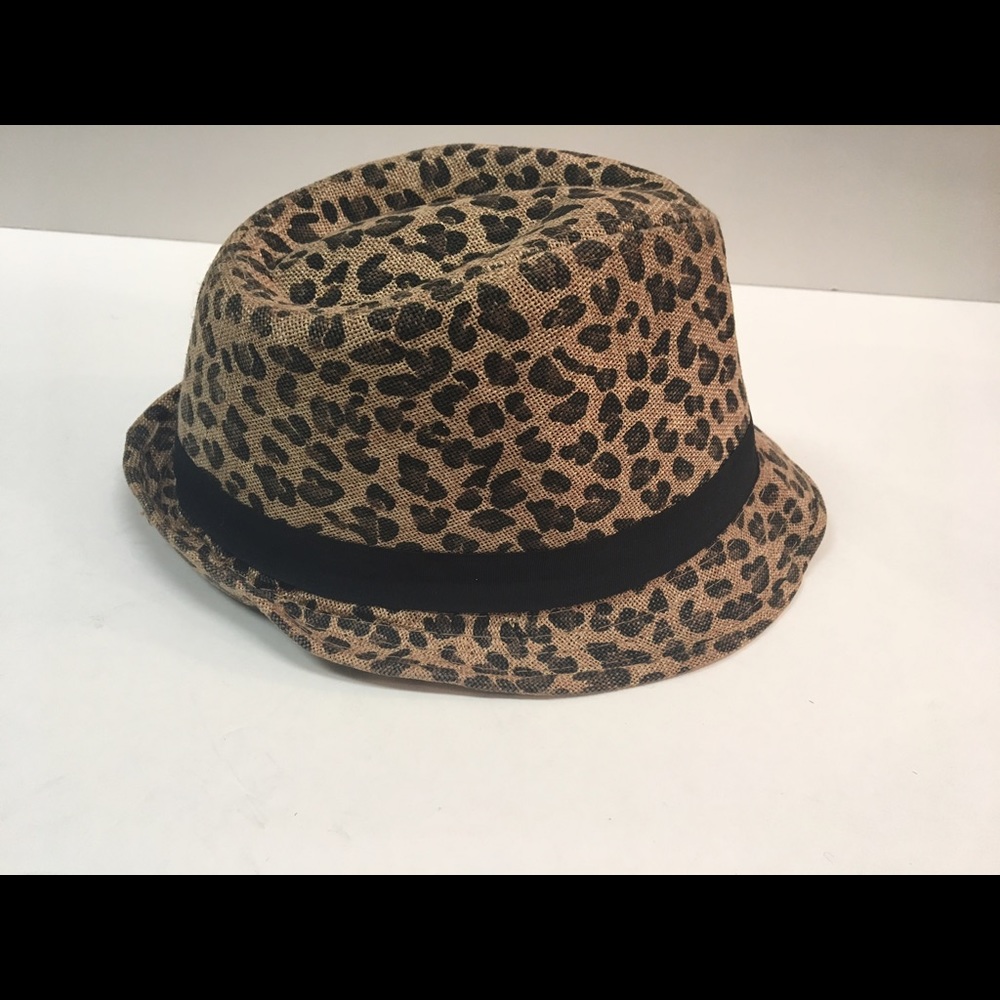 rue21 Fedora Leopard Straw - Picture 6 of 8