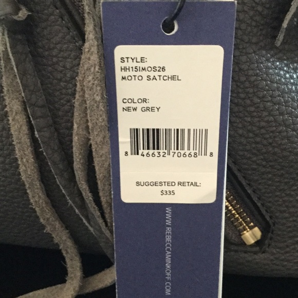 REBECCA MINKOFF MOTO SATCHEL TOTE SECOND LISTING - Picture 4 of 4