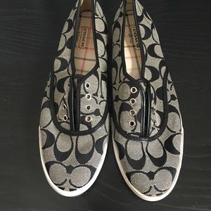New without tags coach slip ons