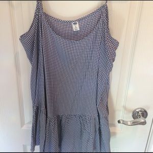 Blue Gingham Cami