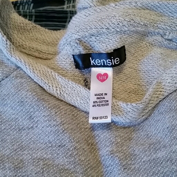 Kensie tunic sweatshirt 14/16 - Picture 3 of 3