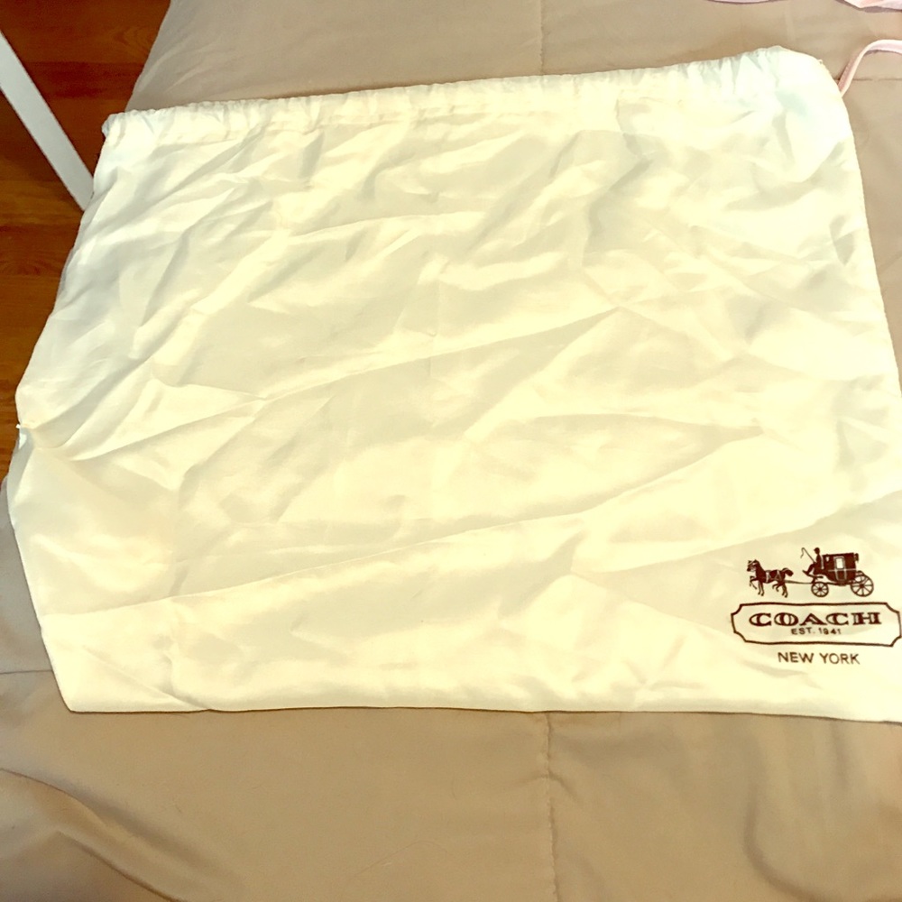 Coach dust bag