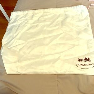 Coach dust bag