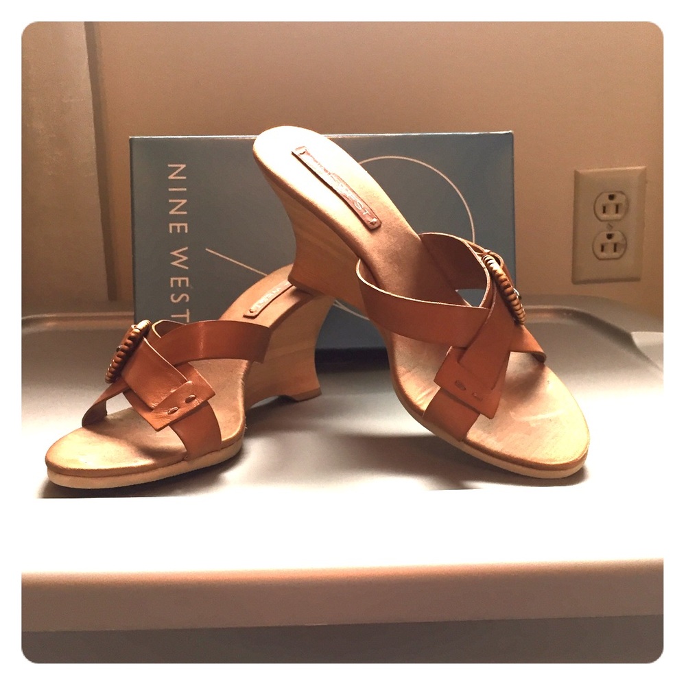 Nine West wedge sandals