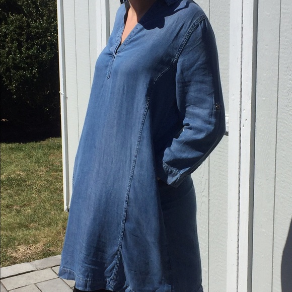 NWT Chambray Dress - Picture 3 of 4