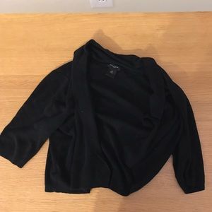 Cropped 3/4 cardigan