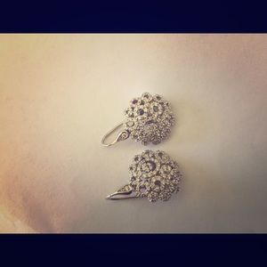 Roberto Coin 18K White Gold Diamond Earrings