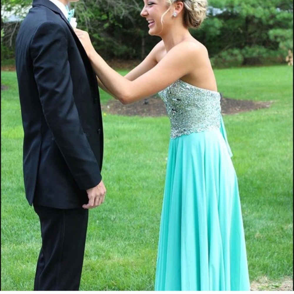 Authentic terani prom dress