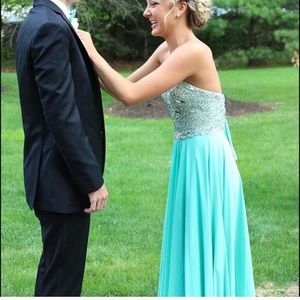 Authentic terani prom dress