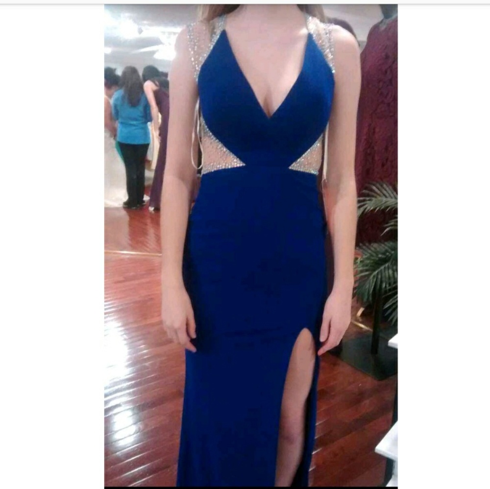 Blue Prom Dress