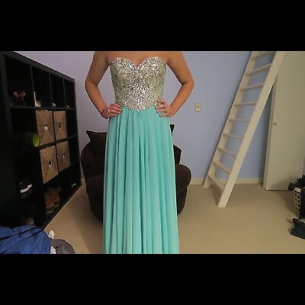 Authentic terani prom dress