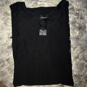 Black long sleeve Bebe dress