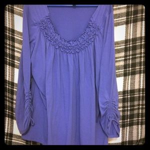 Great blue/lavender blouse! Color hard to explain!