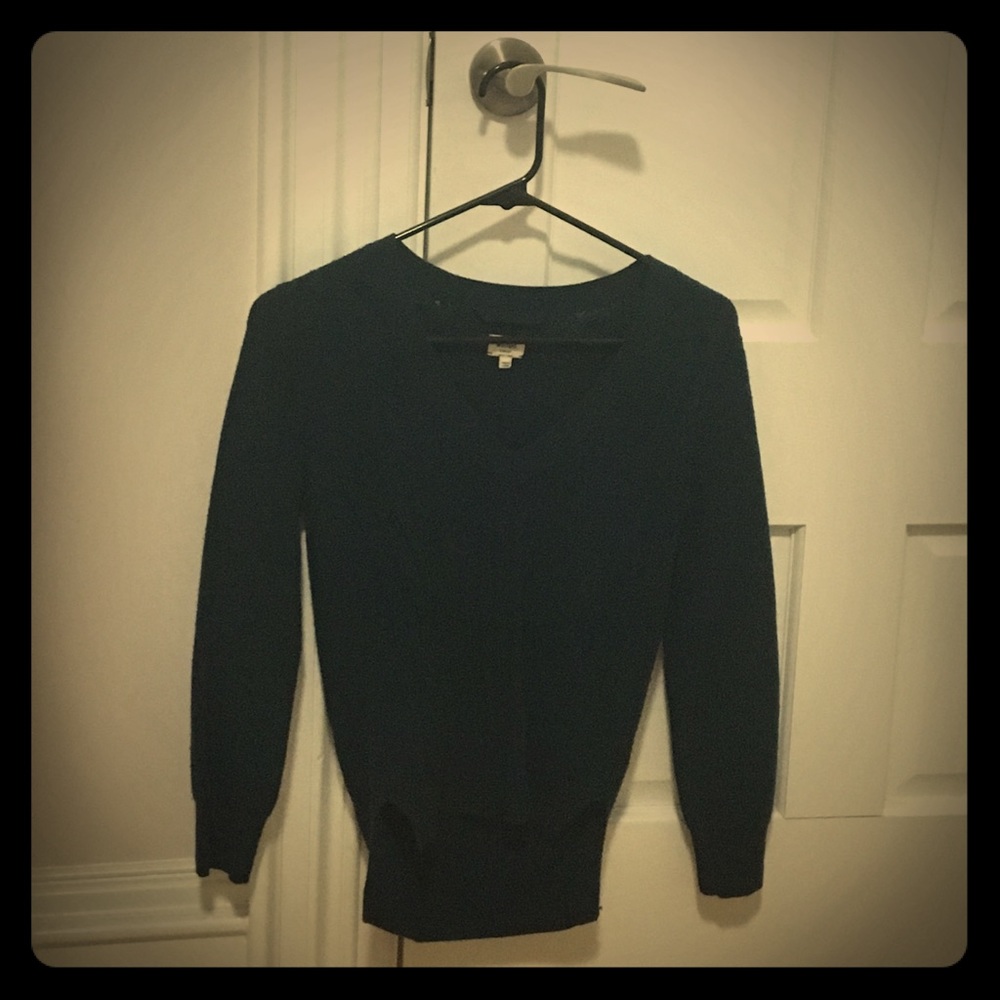 Dark teal sweater