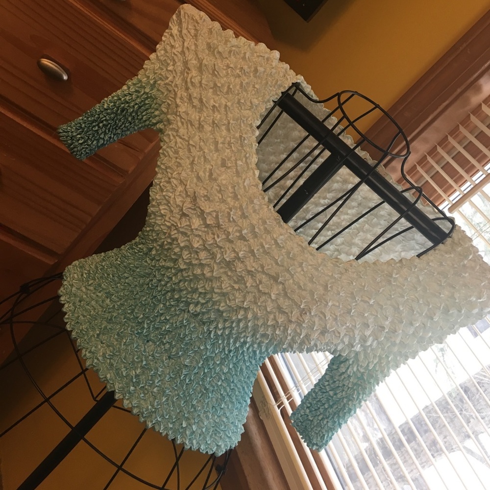Bubble magic stretchable crop top