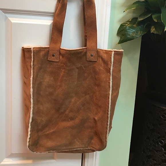 Suede American Eagle tote bag - Picture 1 of 2