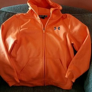 Youth Medium Under Armour Zip Up Hoodie