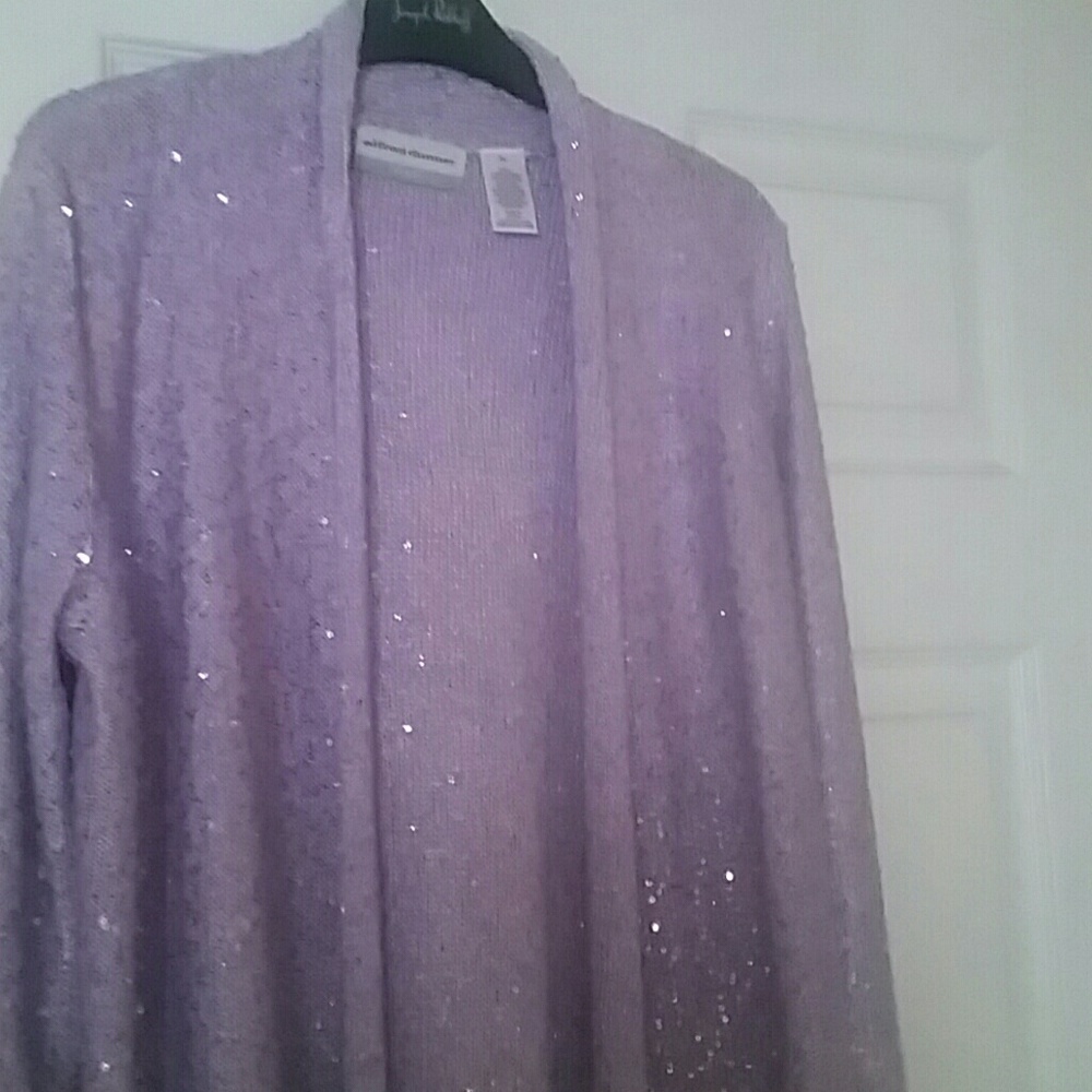 Sequined sweater