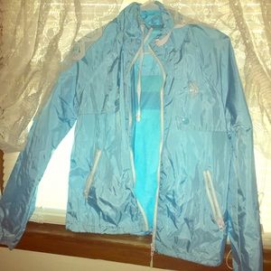 Lightweight rain Polo jacket