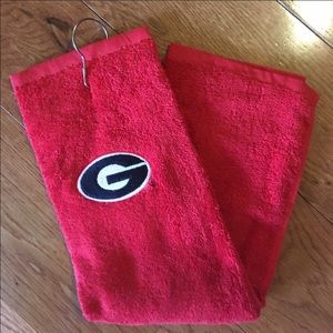 UGA golf towel