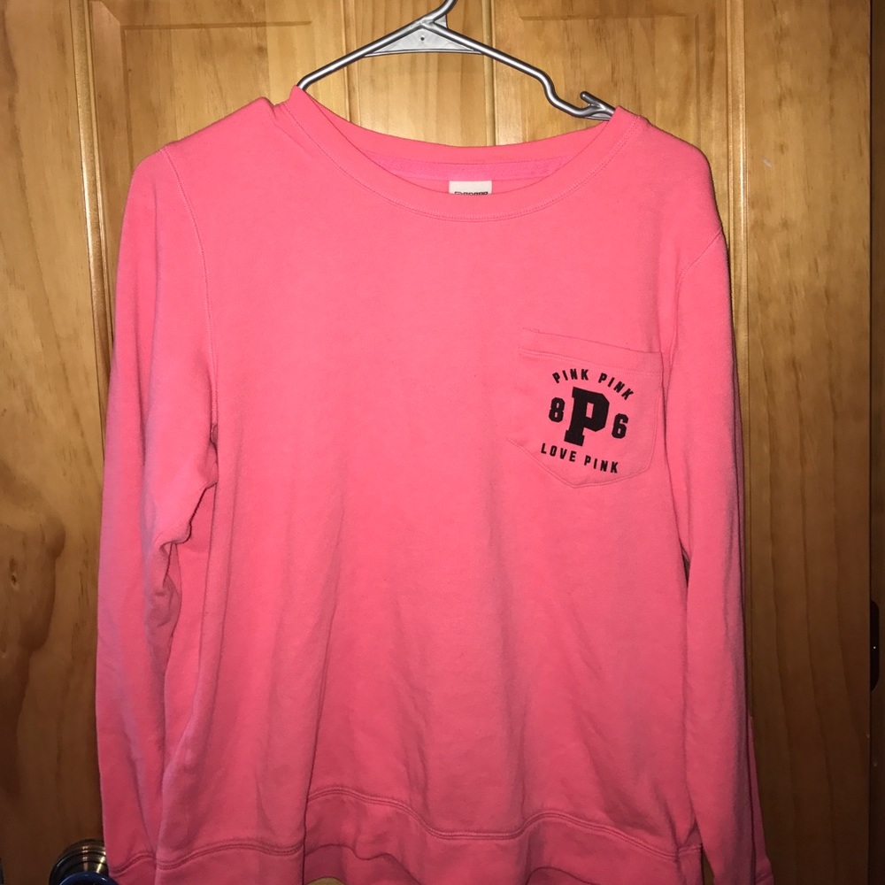 Pink sweatshirt