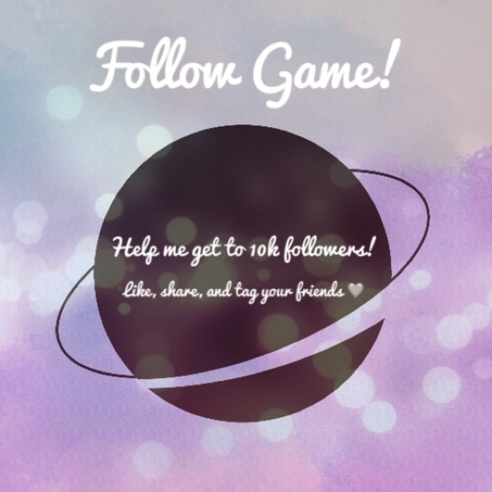 My first follow game!