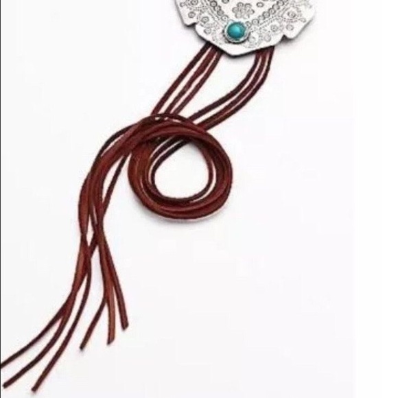 Free People Montana bolo leather necklace - Picture 4 of 4