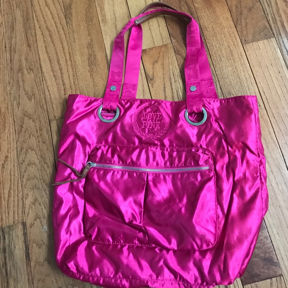 Victoria Secrets Pink tote bag