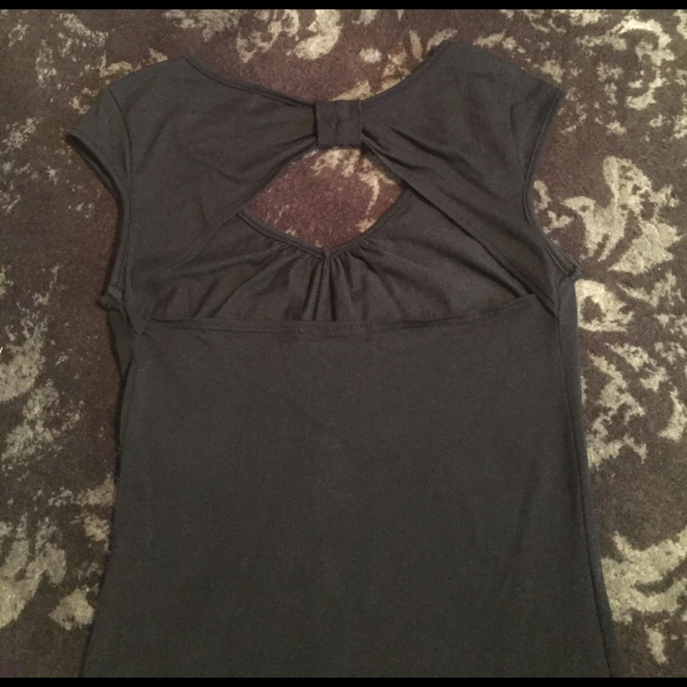 Cute open-back tank
