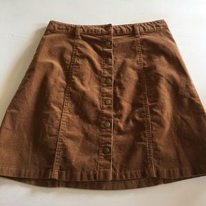 Forever 21 corduroy skirt