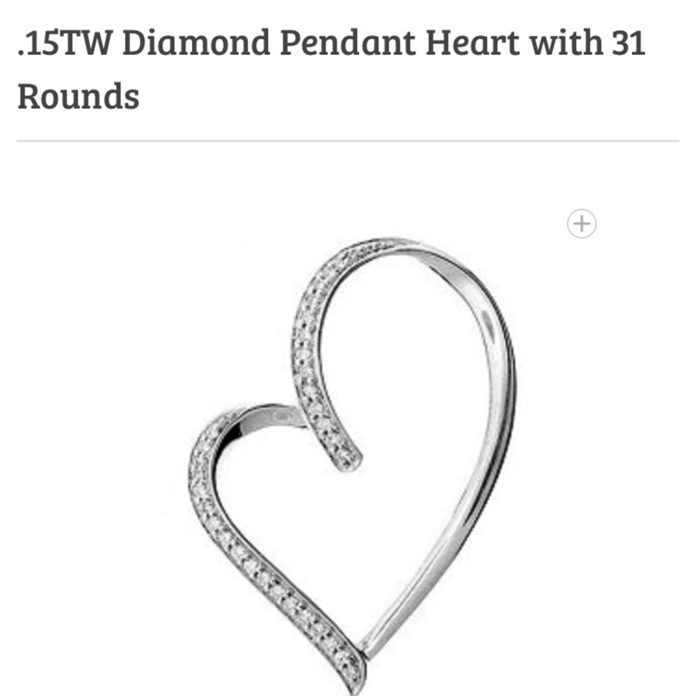 Diamond pendant necklace