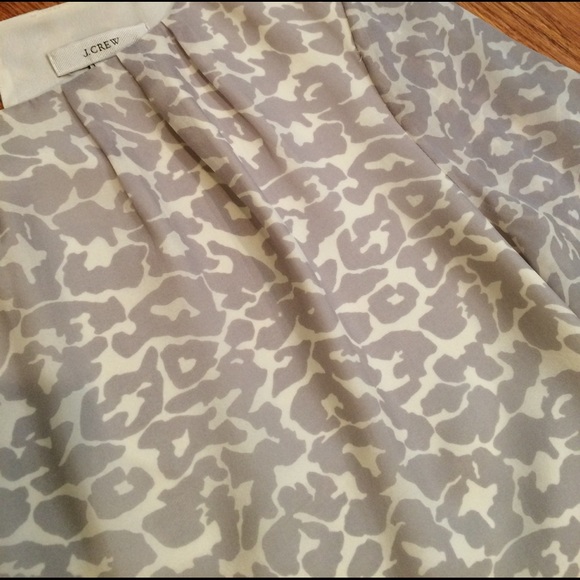 J.Crew Leopard Print Silk Blouse - Picture 2 of 9