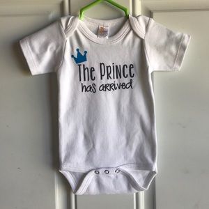 0-3 month onesie