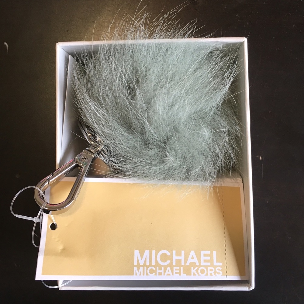 Michael Kors Pom Pom keychain
